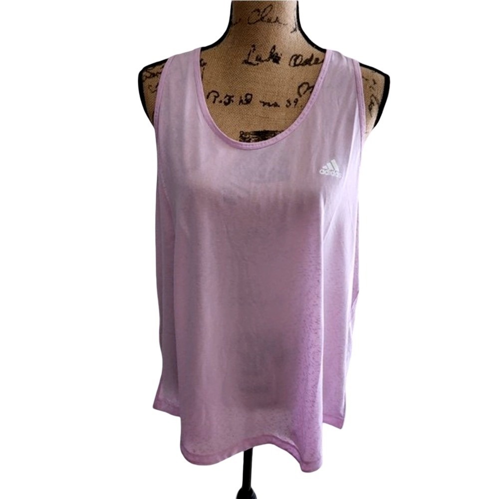 Adidas Primegreen Training Tank Top Clear Lilac Purple GL3992 Womens 2X NEW